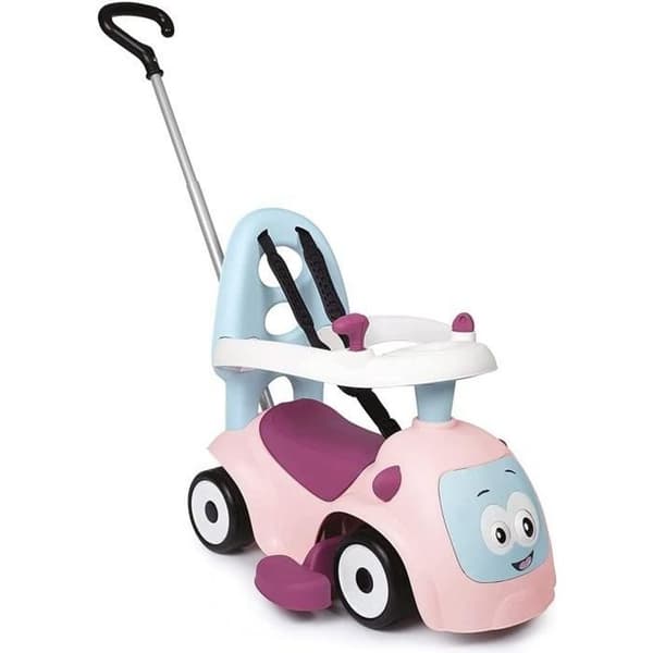 Smoby - Ride-on Maestro Balade Pink - För barn från 6 månader - Evolutive - Silent Wheels - Horn