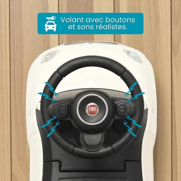 Fiat 500 ride-on - Vit