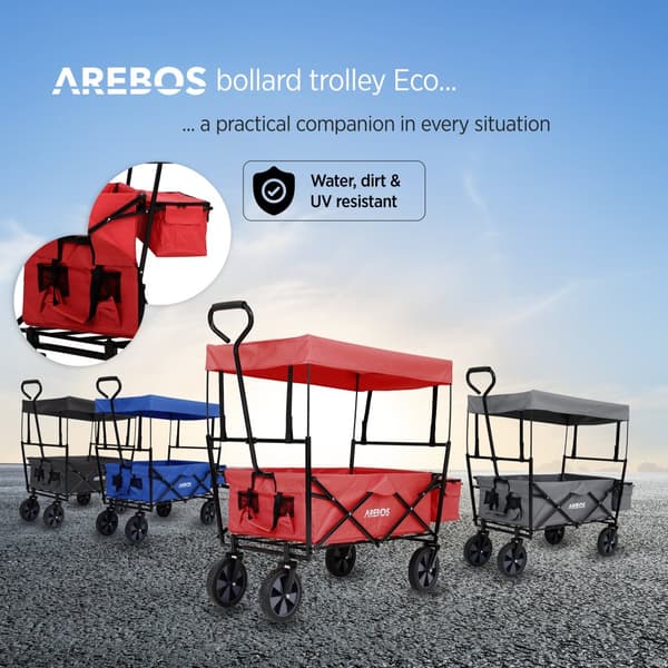 Trækvogn med tag ECO