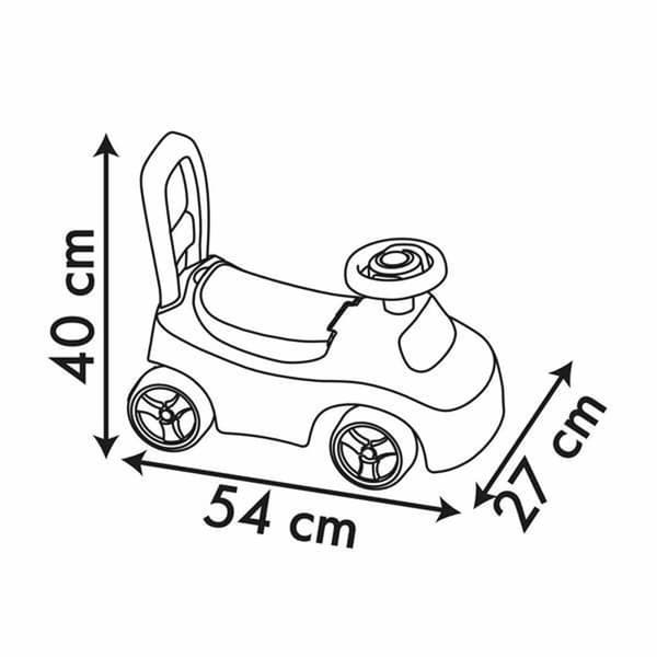 Kolmipyöräinen Smoby Pinkki 2-in-1