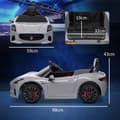 Miniatyrbild 3 av 11: Rootz 12V Children's Electric Car - Barn Vehicle - Electric Ride -On - LED Lights & Music - 98cm x 59 cm x 43 cm