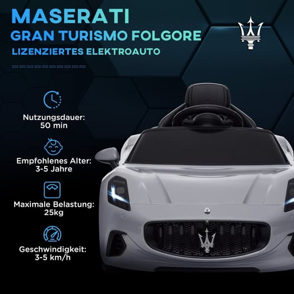 Rootz 12V Children's Electric Car - Barn Vehicle - Electric Ride -On - LED Lights & Music - 98cm x 59 cm x 43 cm