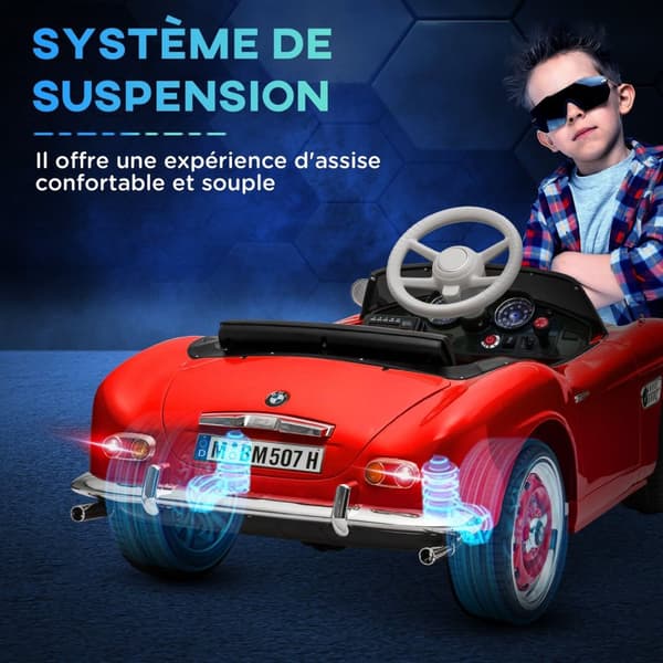 Rootz Electric Car For Children - Kids Ride -On Vehicle - Motoriserad leksak - Remote Control - Safe & Fun Ride - 115L X 55B X 47H CM