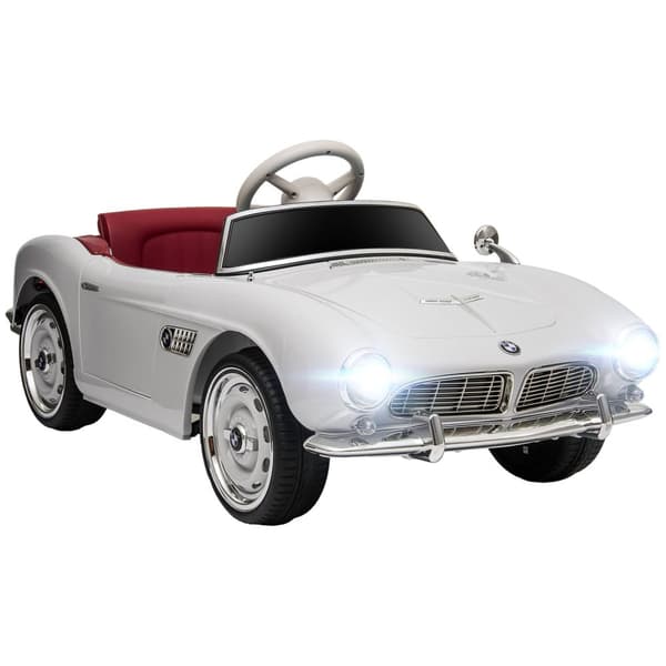 Rootz Electric BMW 507 Kids Car - Retro Style Ride -On - Remote Controlled Vehicle - Safe & Fun - 115cm x 55 cm x 47 cm