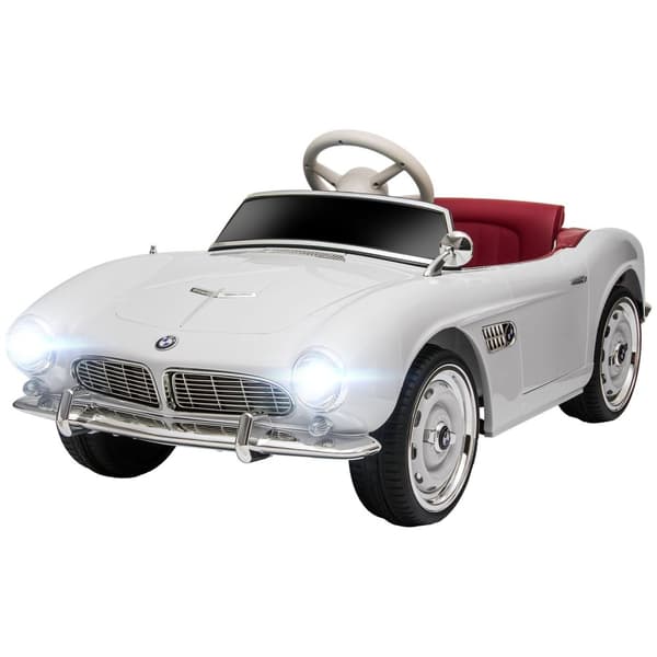 Rootz Electric BMW 507 Kids Car - Retro Style Ride -On - Remote Controlled Vehicle - Safe & Fun - 115cm x 55 cm x 47 cm