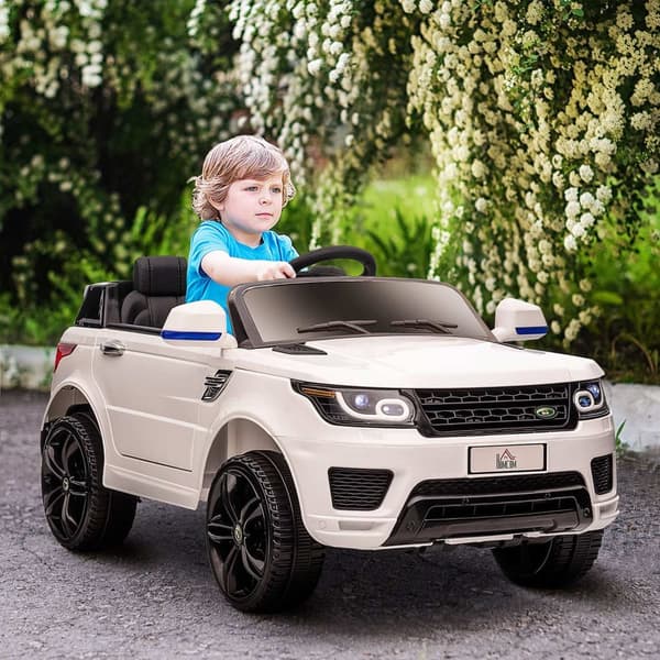 Rootz Electric Car for Kids - Children's Electric Vehicle - Ride -On Toy - Dual Engines - Bluetooth - 110cm x 68 cm x 52 cm