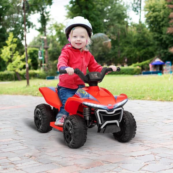 Rootz Elektro -Quad for Children - 6V Electric Ride -On - Kids Vehicle - Safe & Fun - 71 cm x 40,5 cm x 45 cm
