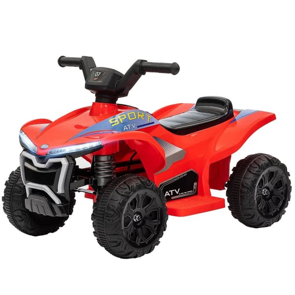 Rootz Elektro -Quad for Children - 6V Electric Ride -On - Kids Vehicle - Safe & Fun - 71 cm x 40,5 cm x 45 cm