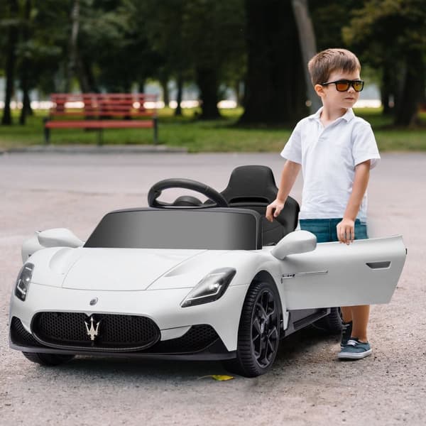 ROOTZ MASERATI MC20 Kids elbil - ride -on køretøj - fjernbetjening legetøj - sikker start & suspension - 105 cm x 65,5 cm x 42 cm