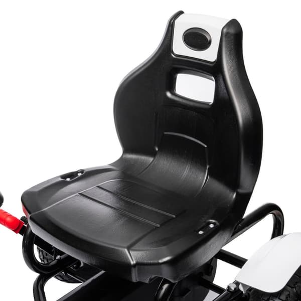 Rootz Pedal Go -Kart - Children's Ride -On Car - Kids Racer - Justerbar säte - Handbroms - 121 cm x 58 cm x 61 cm