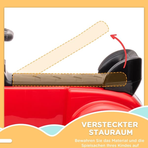 Rootz Slide Children's Car - Ride -On Toy - Fot -to -Golo