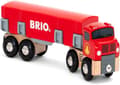 Miniatyrbild 3 av 5: Ravensburger Trätransportbil - Röd - Trä - 223x40x133 mm