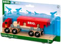 Miniatyrbild 5 av 5: Ravensburger Trätransportbil - Röd - Trä - 223x40x133 mm