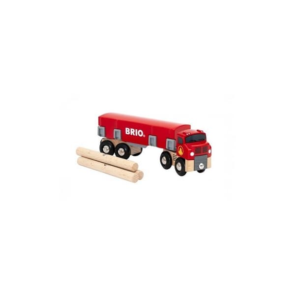 Ravensburger Trätransportbil - Röd - Trä - 223x40x133 mm