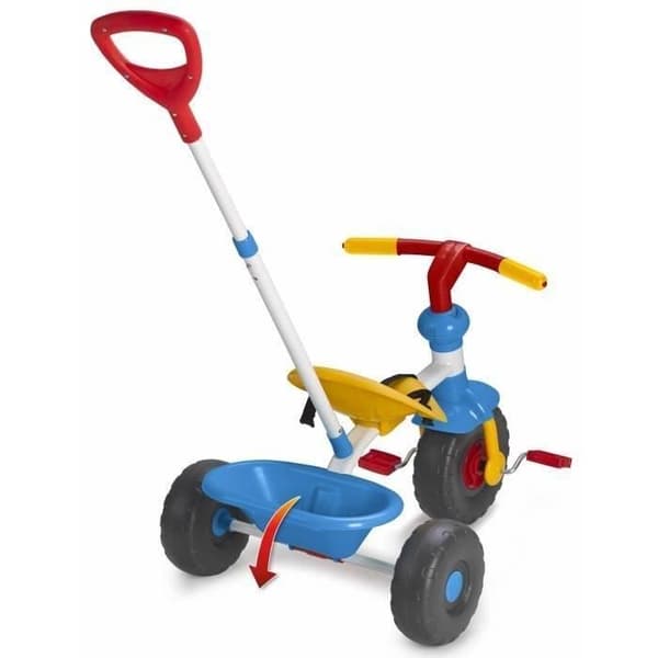 Baby Trike 3 in 1 trehjuling - FEBER - Blå - För bebisar från 1 år