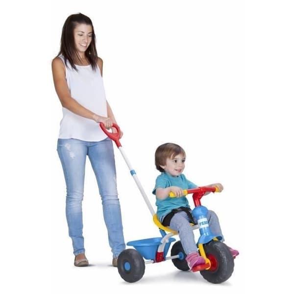 Baby Trike 3 in 1 trehjuling - FEBER - Blå - För bebisar från 1 år
