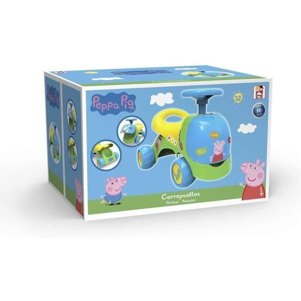 Correpasillos och Andador Peppa Pig - CHICCO - CHICOS-2N1 - Blå - 4 hjul - Blandat