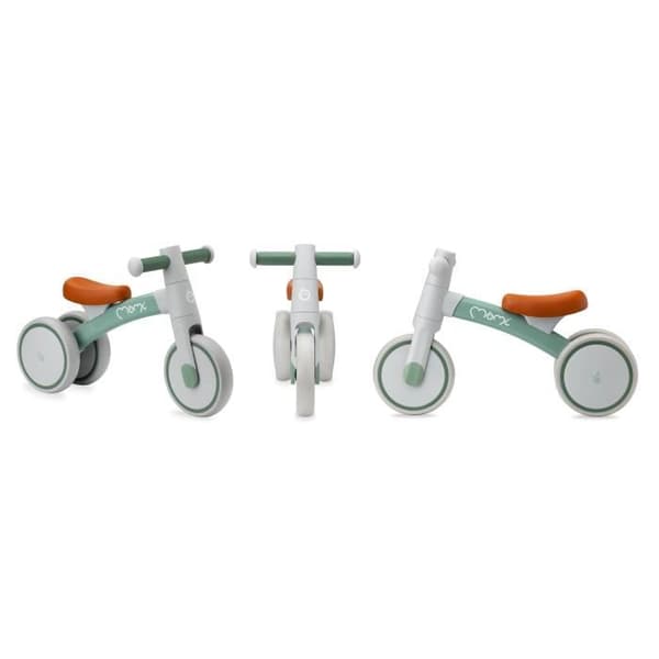 MoMi TEDI - Baby Balance Bike - utan pedaler - lätt 1,2 kg, upp till 25 kg - Grön