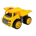 Miniatyrbild 1 av 5: Tippbil - Smoby - BIG MAXI - Tippbil - Stora tysta mjuka hjul - Gul