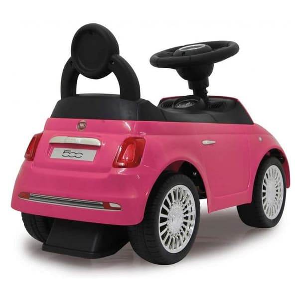 JAMARA Fiat 500 push car - Rosa - För barn i åldern 18 månader till 3 år