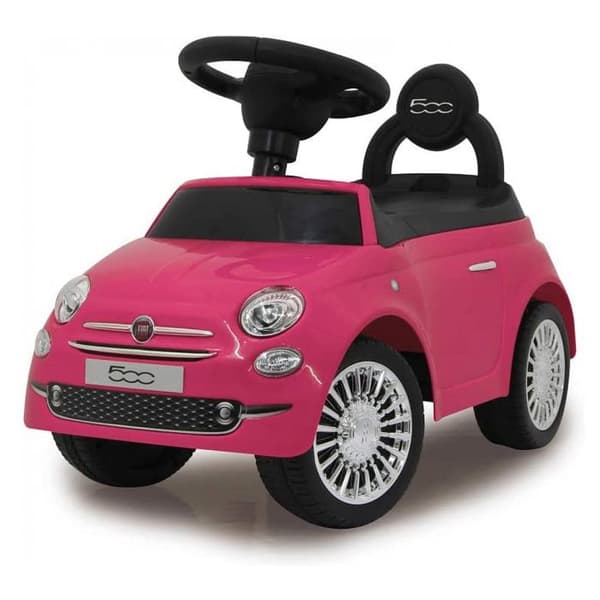JAMARA Fiat 500 push car - Rosa - För barn i åldern 18 månader till 3 år