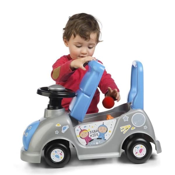 CHICOS Starkids blå bärsele - För spädbarn från 10 månader till 3 år - Beständig och hållbar plast