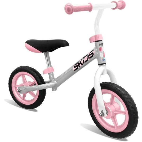 Grå och rosa balanscykel - SKIDS CONTROL