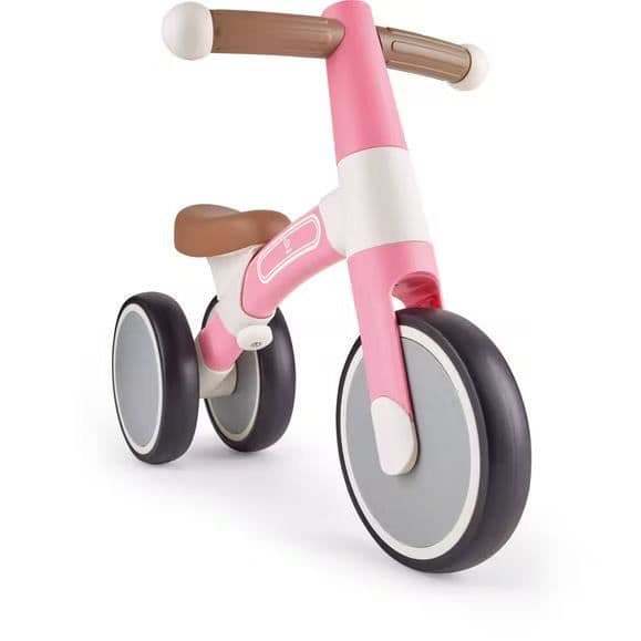 3-hjulig balanscykel för barn i åldrarna 1 till 3 år - HAPE - Rosa - Utomhus - 58 cm lång - 25 kg - Tjej