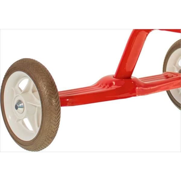 Trehjuling - ITALTRIKE - Super Touring Champion - Metallram - Justerbart styre och säte - Punkteringssäkra däck
