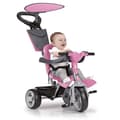 Miniatyrbild 2 av 6: Baby trehjuling - FEBER - Baby Plus Music Pink - Med musikklaviatur - 3 hjul