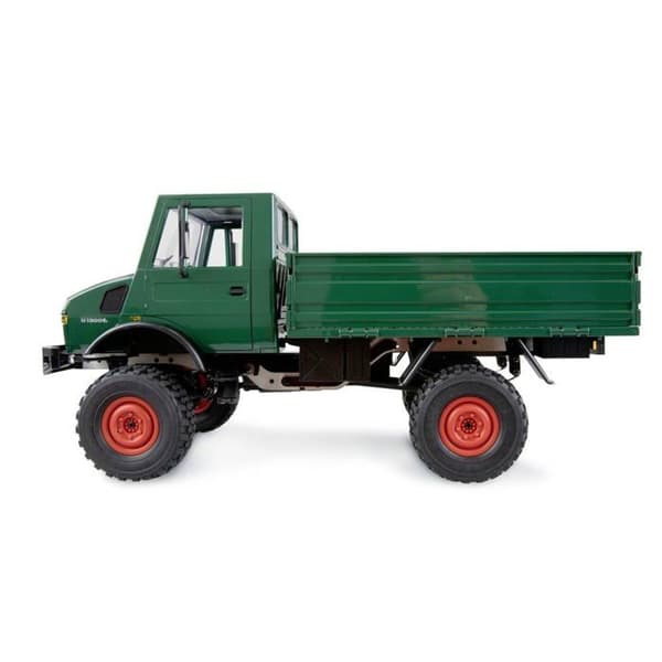 Amewi 22632 Unimog Basic, grön 1:12 elektrisk RC-lastbil redo att köras (RtR)