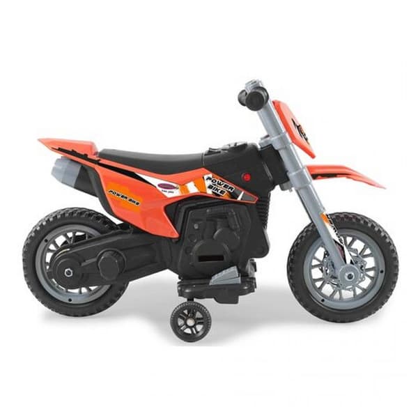 Elmotorcykel för barn - Jamara - Ride-On Power Bike Orange 6V - Unisex - 18 månader+ - Utomhus