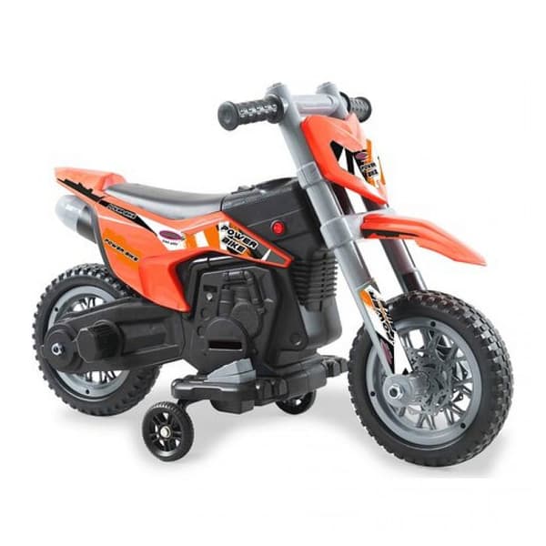 Elmotorcykel för barn - Jamara - Ride-On Power Bike Orange 6V - Unisex - 18 månader+ - Utomhus