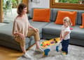 Miniatyrbild 3 av 4: Chicco Panda transportfordon 3 i 1