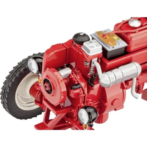Miniatyrtraktor - REVELL - Porsche Junior 108 - Röd - Farming Simulator Edition 1:24 Bulldog