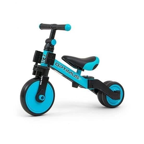 3-Wheel Balance Bike Junior Röd - Milly Mally Optimus - Mixed - 35 kg - 5 år - 24 månader - 2 år