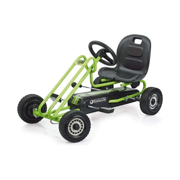 Trampbil - Hauck - Thunder Go Green Cart - Justerbar skovsäte - 4 hjul