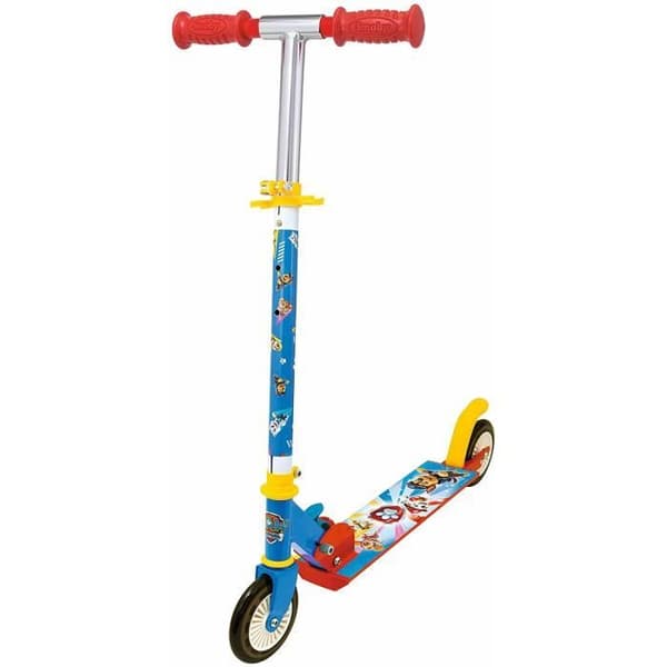SMOBY - PAT'PATROUILLE Fällbar 2-hjulig skoter - Metallram - Justerbart styre