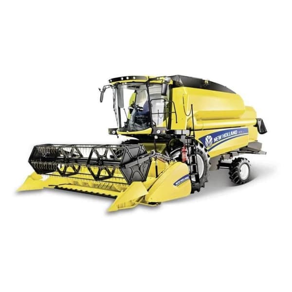 New Holland lantbruksfordon modell - BBURAGO - Färdig modell - Metall - Gul - 3 år