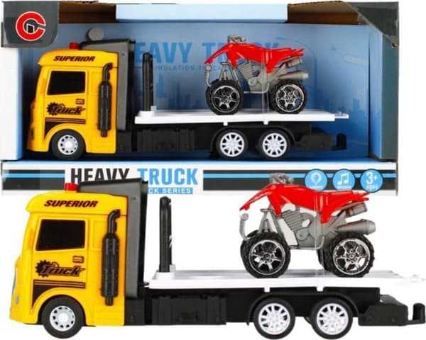 Camion Mega kreativ - 9918-1C - AUTO CIEZAR DZ/SW P/B AKC 24X12X8 MIX3 MC 60/120