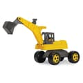 Miniatyrbild 1 av 4: Grävmaskin - LENA - GIGA TRUCKS SM02217 - Gul och Grå - Plast och Trä - 3 år och uppåt