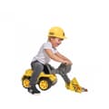 Miniatyrbild 2 av 4: Big Worker Maxi Grävmaskinshållare - SILVERTORN - Gul och grå - För barn från 3 år och uppåt - Upp till 50 kg