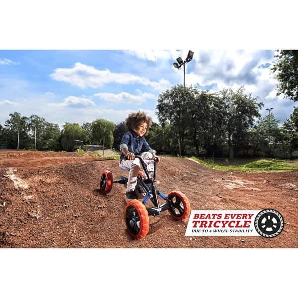 BERG Buzzy Nitro pedalkart - Orange - För barn i åldrarna 2 till 5 år