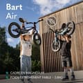 Miniatyrbild 3 av 4: LIONELO Bart luftbalanscykel - Barncykel - Lätt - Styre och sadeljustering - Rosa