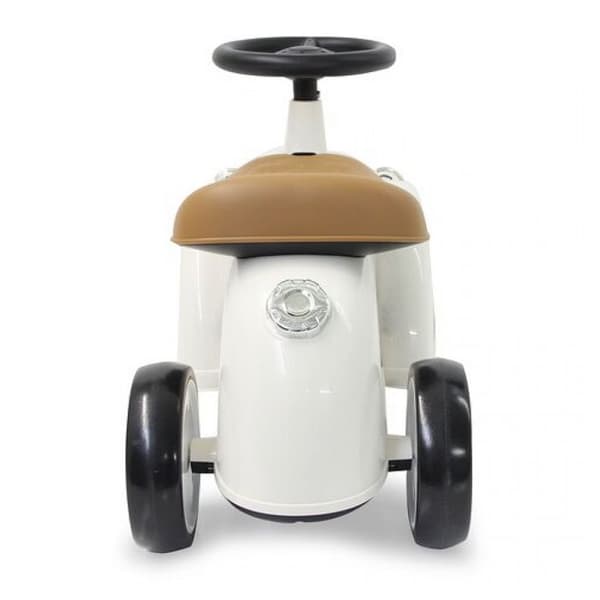 Push-Car Klassisk Bil vit