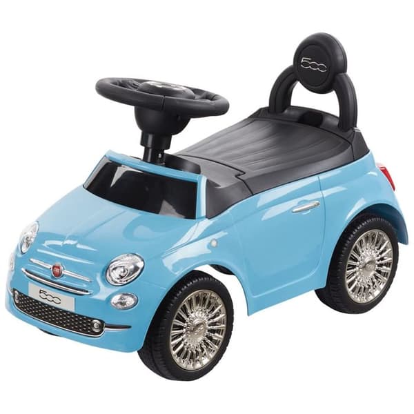 Fiat 500 Blue Slide för barn - JAMARA KIDS - Från 18 månader - Box under sätet