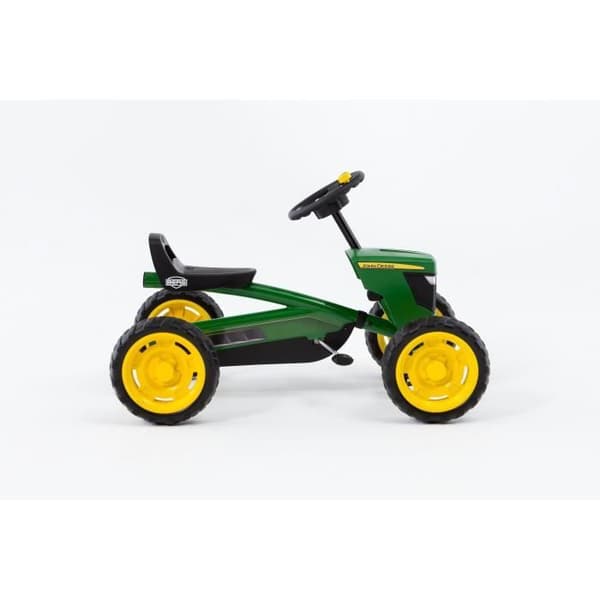 BERG Buzzy John Deere pedalkart - Gul/Orange - För barn i åldrarna 2 till 5 år