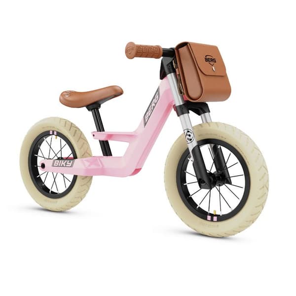 Balanscykel för barn - BERG Biky Retro Pink - Lätt och bekväm