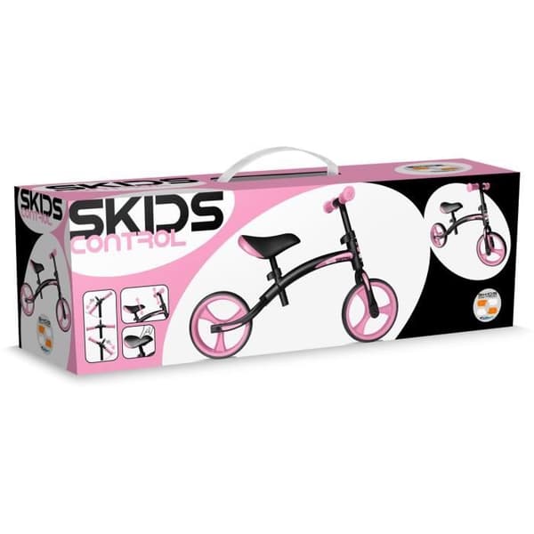 Svart och rosa balanscykel - SKIDS CONTROL