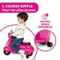Miniatyrbild 3 av 5: Skoterhållare Vespa Primavera - Rosa - Ljud och ljus - CHICCO
